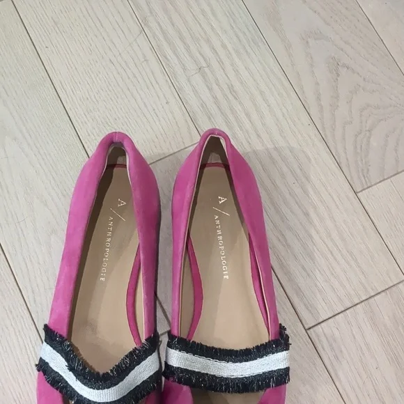 Anthropologie pink ballet flats - Picture 2 of 3